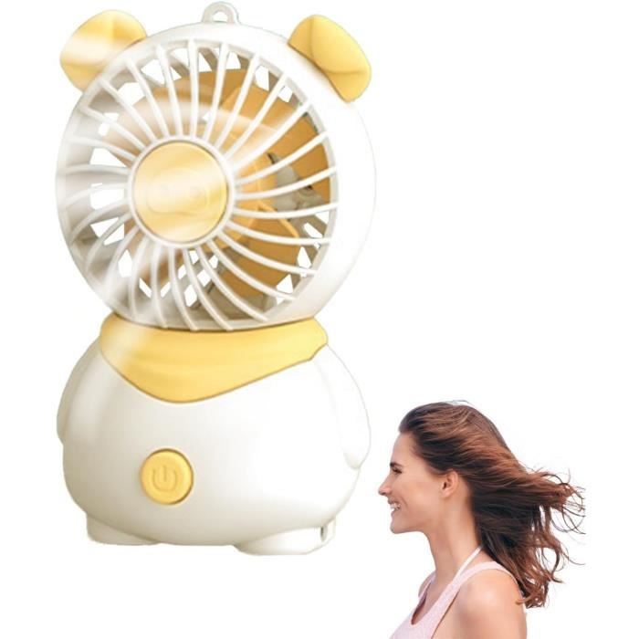 Mini Ventilateur De Bureau Avec Clip, 5 Vitesses Portable Ventilateur