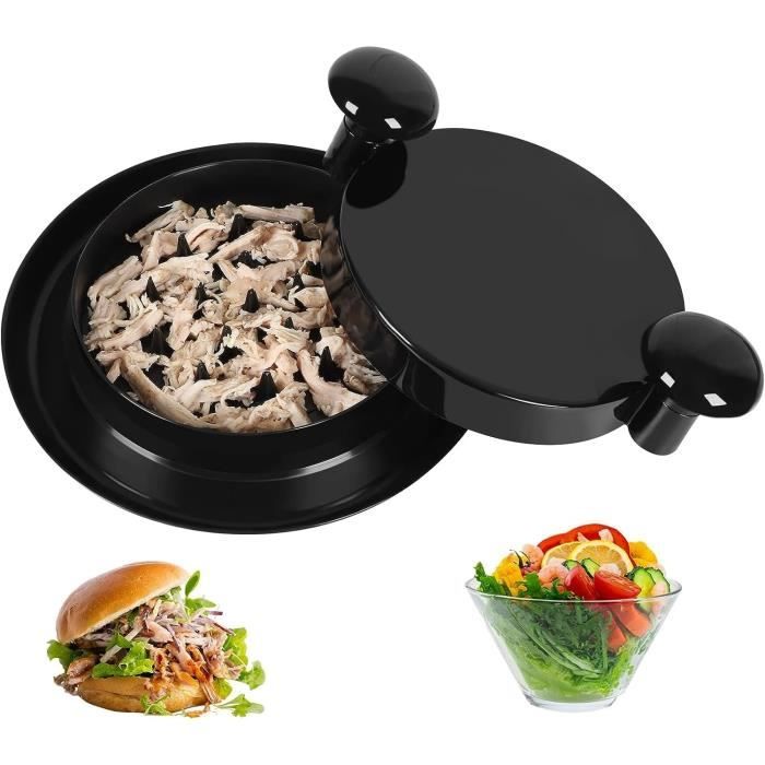Coupe-viande Manuel Multifonction - Hachoir à Viande Et Légumes - Noir - 2