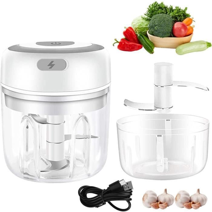 100 Ml Rose - Hachoir à Viande électrique Sans Fil à Charge USB