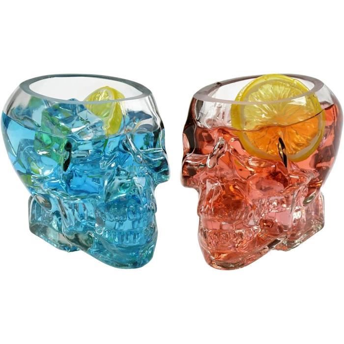 Ritzenhoff Sparkle Allround Lot De 2 Verres Universels 500ml - Motif Effet Irisé Bleu Doré - Fabriqué En Allemagne