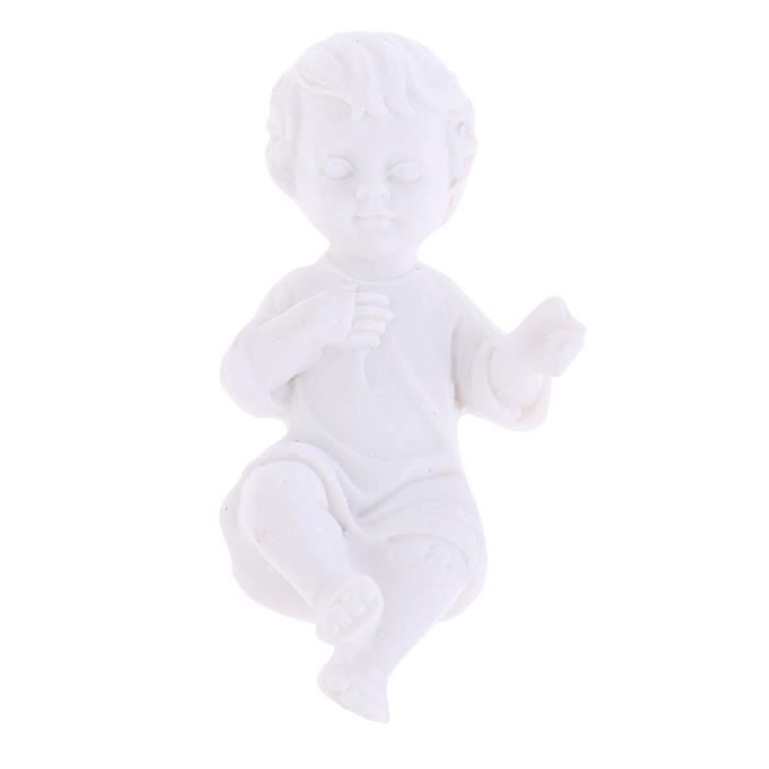 Figurine Decor De Gateau 1 Piece Resine Bebe Miniature Cdiscount Maison