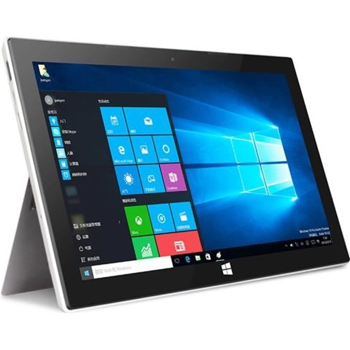 Tablette Windows 10 Pc Tactile 10.8 Pouces Quad Core 1,92 Ghz 4go+64go  Bluetooth Hdmi - Yonis Argent - Cdiscount Informatique
