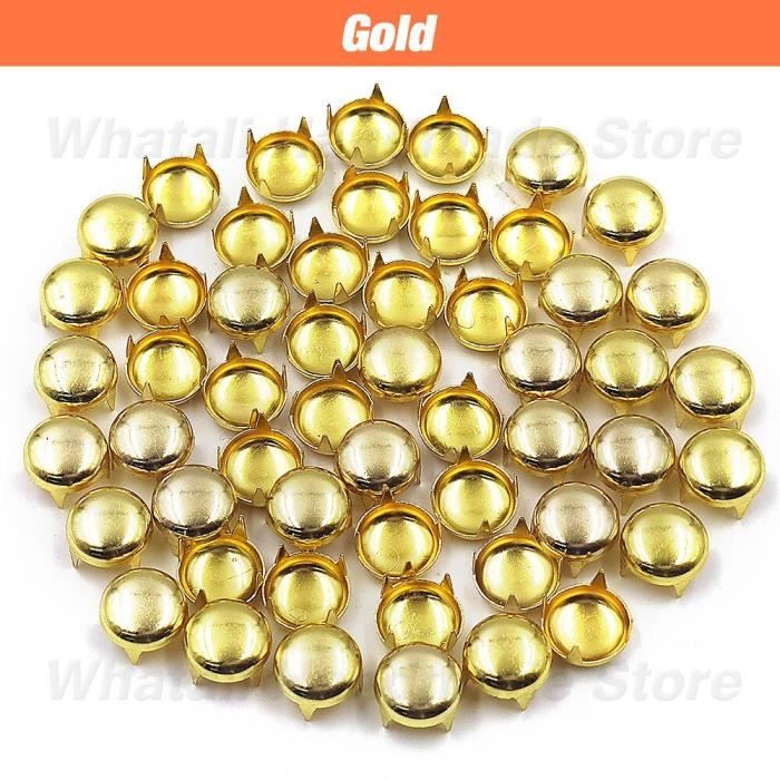 Rivets Coniques Punk - Lot De 30 (15x20 Mm + 15x40 Mm), Argentés, Pour Cuir, Sacs, Vêtements DIY