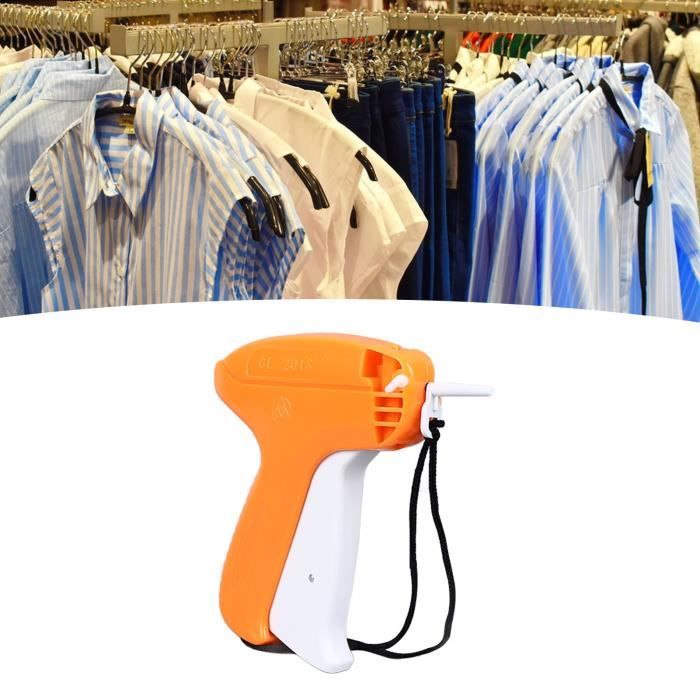 3000 Attaches Plastique Pour Pistolet à étiqueter - Blanc, 10mm, 0.7x0.3cm - Marque Uxcell