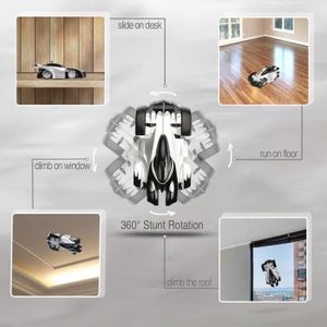 VOITURE - CAMION E-CHANCE Voiture Télécommandée Escalade Mur Rechar VOITURE - CAMION E-CHANCE Voiture Télécommandée Escalade Mur Rechar