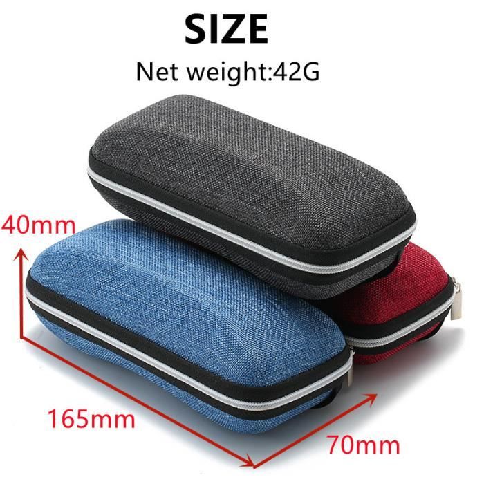 Fermeture éclair Etui Lunettes Rigide Amazon Protection Snowboard