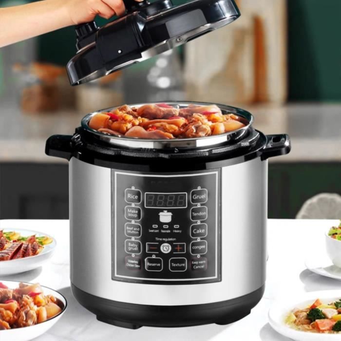 Mini Cuiseur à Riz 12V Pour Voiture - 1L, 100W, Portable Avec Adaptateur | Idéal Pour étudiants, Déplacements, Repas Sur Le Pouce