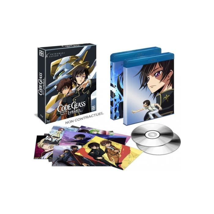 Code Geass - Saison 1 - Coffret Blu-ray (Edition 2022) - Cdiscount DVD