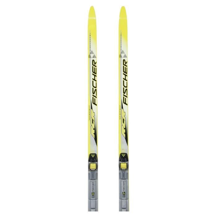 Ski de fond junior Fischer RCR skate fixation SNS profil