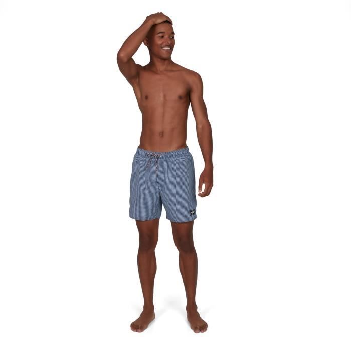 Short de bain Speedo Stripe Leisure navy white S Navy white