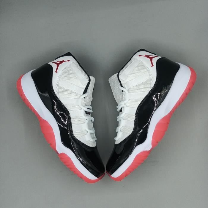 Jordan 11 rouge shop femme