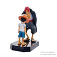 One Piece Shanks Chapeau Luffy PVC Figurine   Poupée à collectionner modèle jouet cadeau de Noël-2