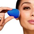1PC Pro Cosmetics Beauty Sponge Blender Free Maquillage Sponge Sponge humide et sec Maquillage Éponge de poudre, crème ,Bleu-2