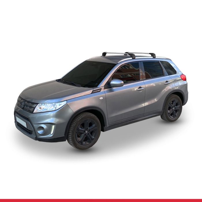 Barres De Toit Transversales Aluminium Pour Suzuki Vitara SUV (2015+) - Longueur 120 Cm, Charge Max 90 Kg, Design Aérodynamique