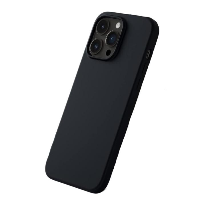 Coque Antichoc Pour IPhone 16 Pro – Noire – Silicone Souple Renforcé – Installation Facile – Neuf