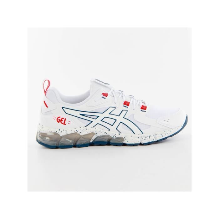 Basket Asics Homme Gel Quantum 180 Blanc Synthetique Blanc Cdiscount Chaussures