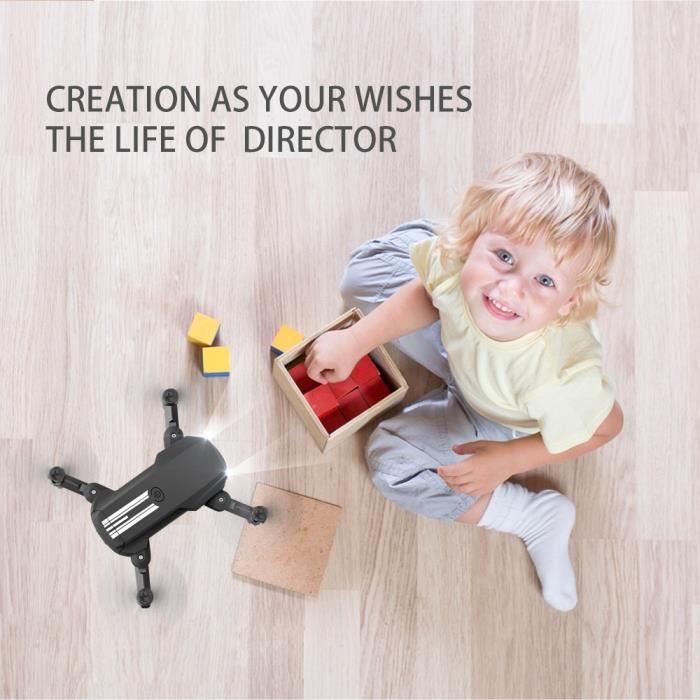 Drone avec Caméra Réglable 4K,Pliable Drone Radiocommandés avec 2 Caméras  Quadricoptère RC pour Débutants Adultes - Cdiscount Jeux - Jouets