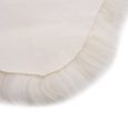 BONNE® 92176 Tapis Intérieur - Extérieur - Tapis en peau de mouton 60 x 90 cm Blanc Tapis de salon Tapis de sol - Moderne-3