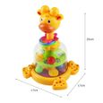 Jouet d'éveil - Girafe avec boules colorées - Pour enfant de 12+ mois-3