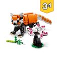 LEGO 31129 Creator 3-en-1 Sa Majesté le Tigre, Jouet et Figurine Animaux, se Transforme en Panda, et Poisson, Enfants Dès 9 Ans-3