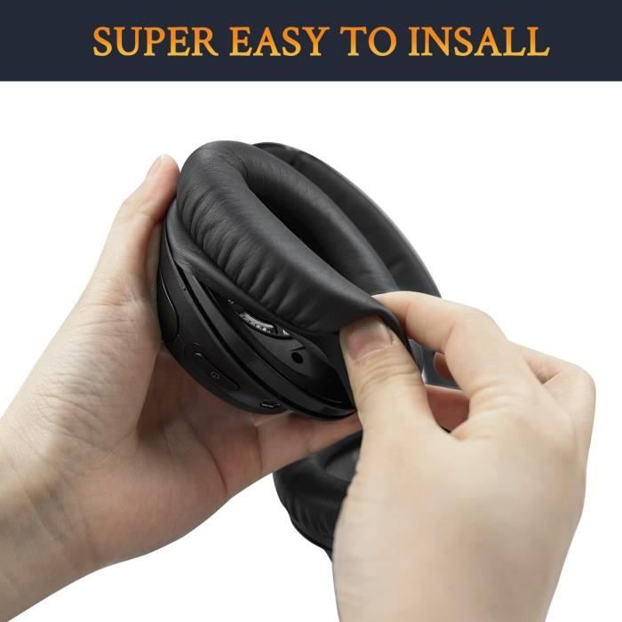 Geekria QuickFit Coussinets de rechange pour casque Sony MDR-1ABT, MDR