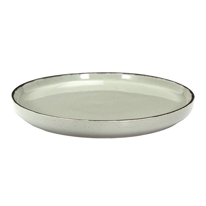 Coupelle Rectangle En Grès – 10 X 22 Cm, Couleur Temps Gris, Pour La Table Ou La Décoration Intérieure