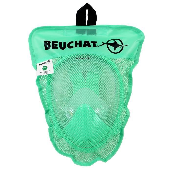 Masque De Snorkeling - Beuchat - Taille S/m - Turquoise à Prix Carrefour