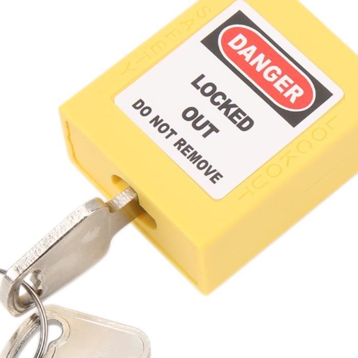 BEA Cadenas LOTO d'ingénierie de sécurité d'isolation de verrouillage ...
