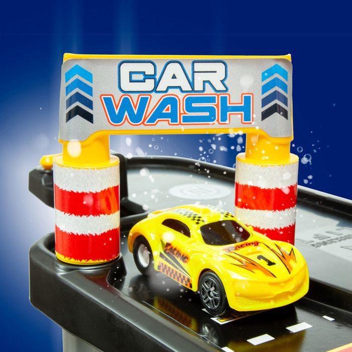 HURRISE Jouet de voiture Piste de levage Parking jouet voiture véhicule HURRISE Jouet de voiture Piste de levage Parking jouet voiture véhicule