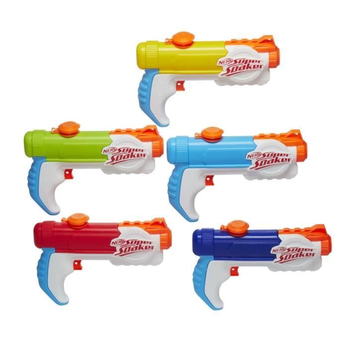 Pistolets à eau Nerf Super Soaker Multipack Piranha - Pack de 5 - Pour  Enfants et Adultes - À partir de 6 ans - Cdiscount Jeux - Jouets