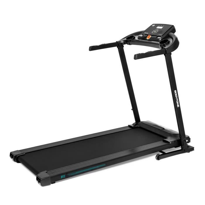 BODYTONE - Tapis de marche - DT12 - 12km/h moteur de 1,5HP, vitesse maximale de 12KM/h, pliable