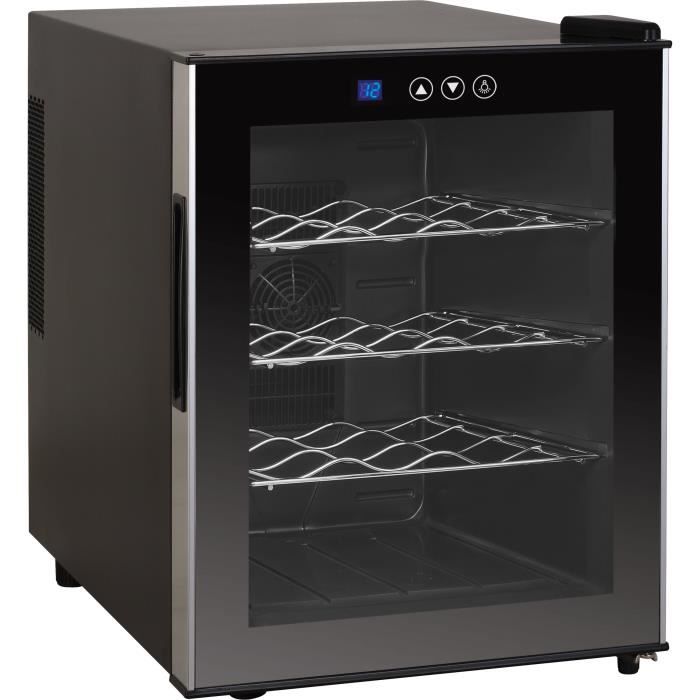 VIN SUR VIN VSV12F - Cave de chambrage-12 bouteilles ou 35 canettes-Pose libre-A+-L 35,7 x H 48,70 cm