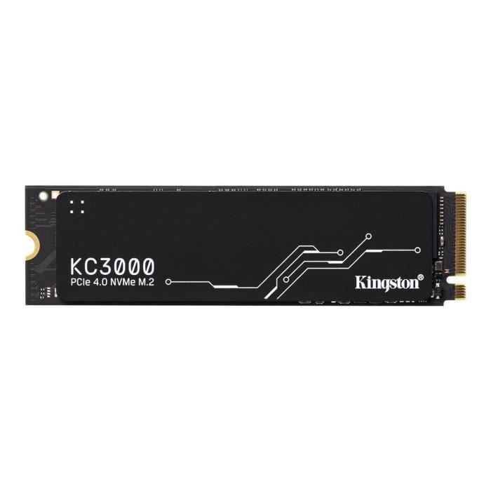 KINGSTON - SSD Interne - KC3000 - 512Go - M.2 NVMe (SKC3000S/512G)