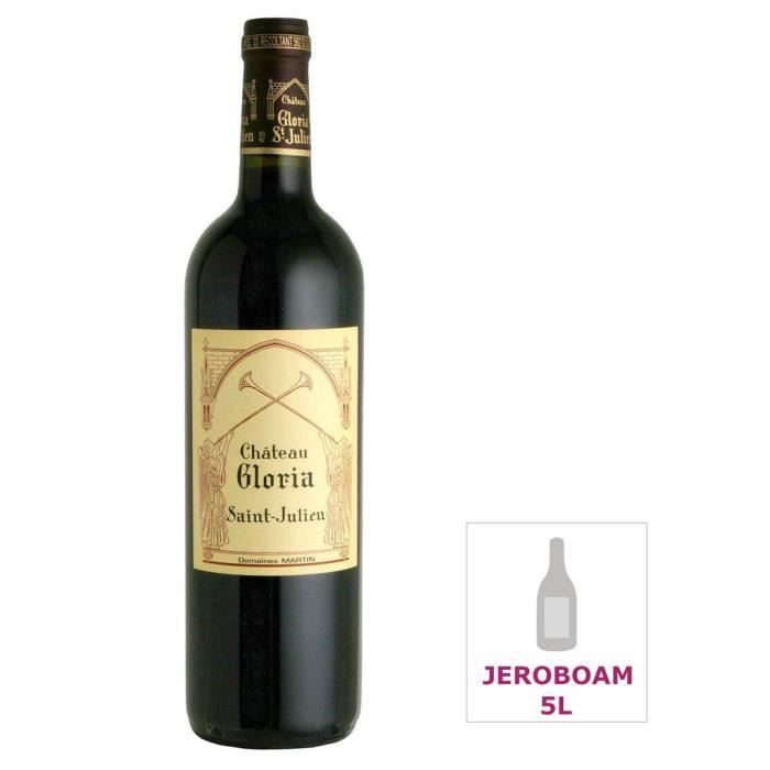 Jéroboam Château Gloria 2012 Saint-Julien - Vin rouge de Bordeaux