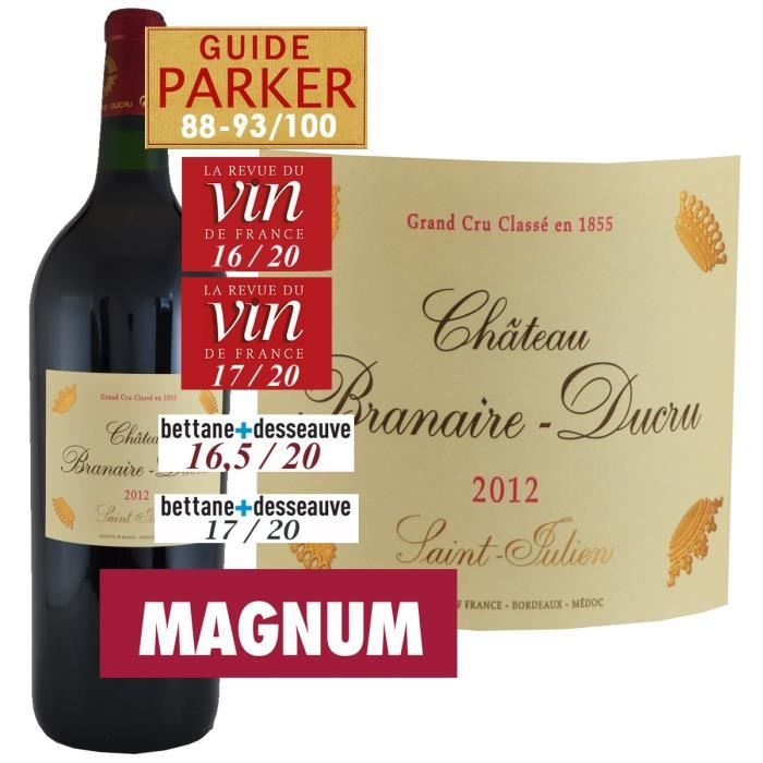 Magnum Château Branaire Ducru 2012 Saint-Julien - Vin rouge de Bordeaux