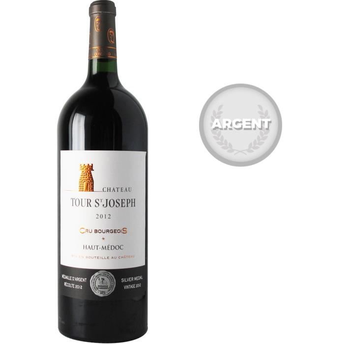 Magnum Château Tour Saint Joseph 2012 Haut-Médoc Cru Bourgeois - Vin rouge de Bordeaux