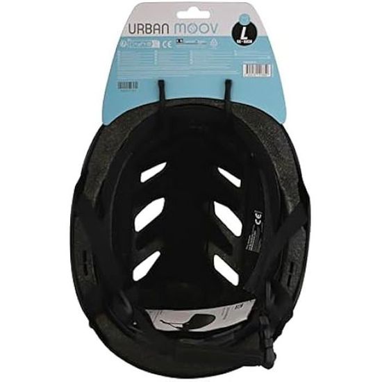 Casque Protection T'nB Urban Moov Taille L Noir - Vélo Trottinette Hoverboard EN1078