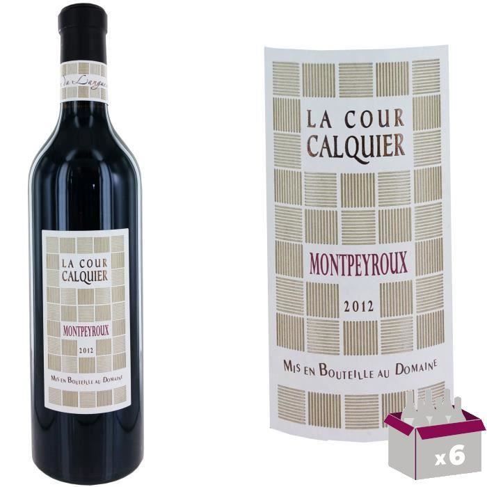 La Cour Calquier 2012 Montpeyroux Vin Rouge Du Languedoc Roussillon X6 La Cave Cdiscount