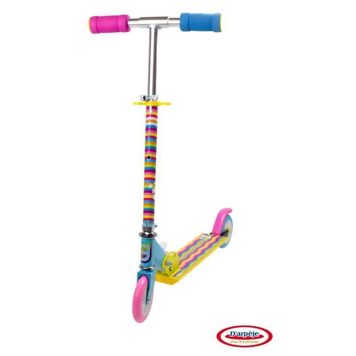 Trottinette Patinette Freestyle Grandes Roues Et Pegs Noir - Toute l