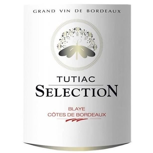 Tutiac Sélection Blaye Côtes de Bordeaux 2014 - Vin rouge - La cave  Cdiscount