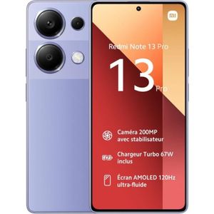 Téléphone portable Redmi Note 13 Pro Violet 12 GO + 512 GO