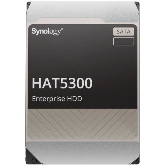 SYNOLOGY HAT5300-12T Disque Dur Interne - 12To - 7200 tr/min - 3,5" - (HAT5300-12T)