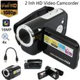 Activité-Caméra HD numérique mini DV neutre -noire Caméscope Pro Caméra Vidéo Numérique DV 1080P FULL HD 20 LCD 16MP 16x Zoom 4x AV-0