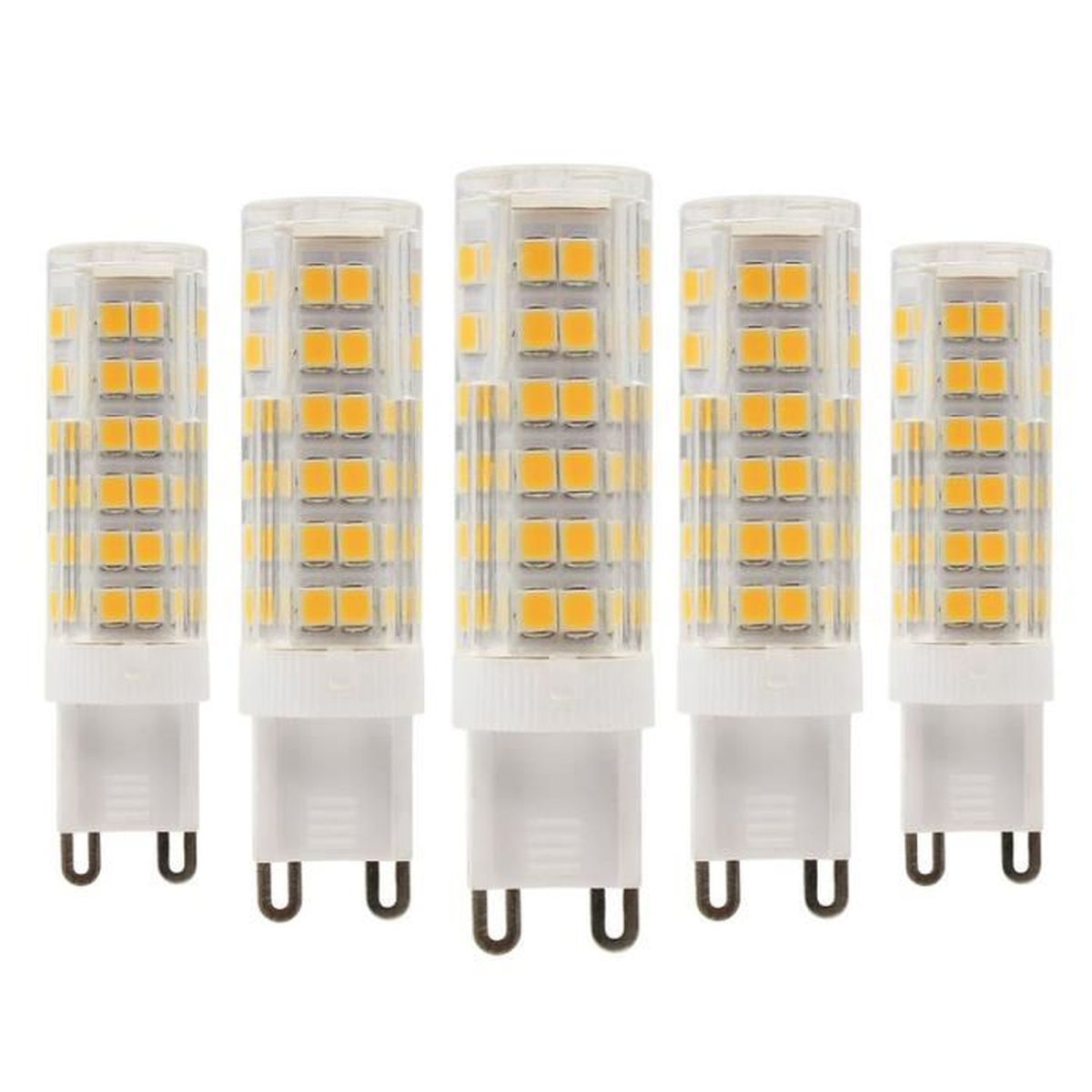 Ampoule LED G9 7W Equivalent 60W Halogène Ampoules Blanc Chaud 3000K