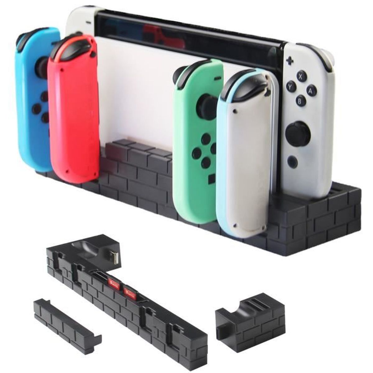 Chargeur JoyCon pour Nintendo Switch/Switch OLED, Station de Charge