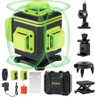 Niveau Laser 4x360 4D 16 Lignes Vert STANEW, Autonivelant, Avec écran d'affichage Digital, 30M,IP54, 2 * 2400 mAh Batteries