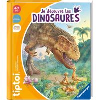 tiptoi®, Livre interactif, Je découvre les dinosaures, 4 ans, 13099013, Ravensburger