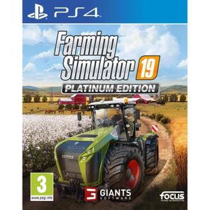 JEU PS4 Farming Simulator 19 Édition Platinium Jeu PS4