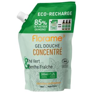 GEL - CRÈME DOUCHE Florame Gel Douche Concentré Thé Vert et Menthe Fr