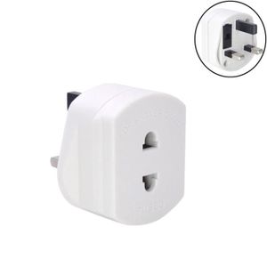 50 x 48 x 46 mm Masterplug Rasoir Électrique Adaptateur blanc